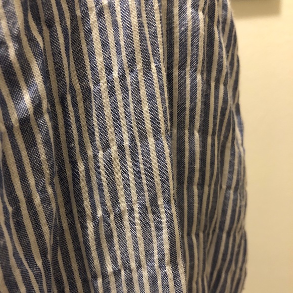 J. Crew The Perfect Shirt Crinkled Cotton Size 8 - Picture 6 of 8